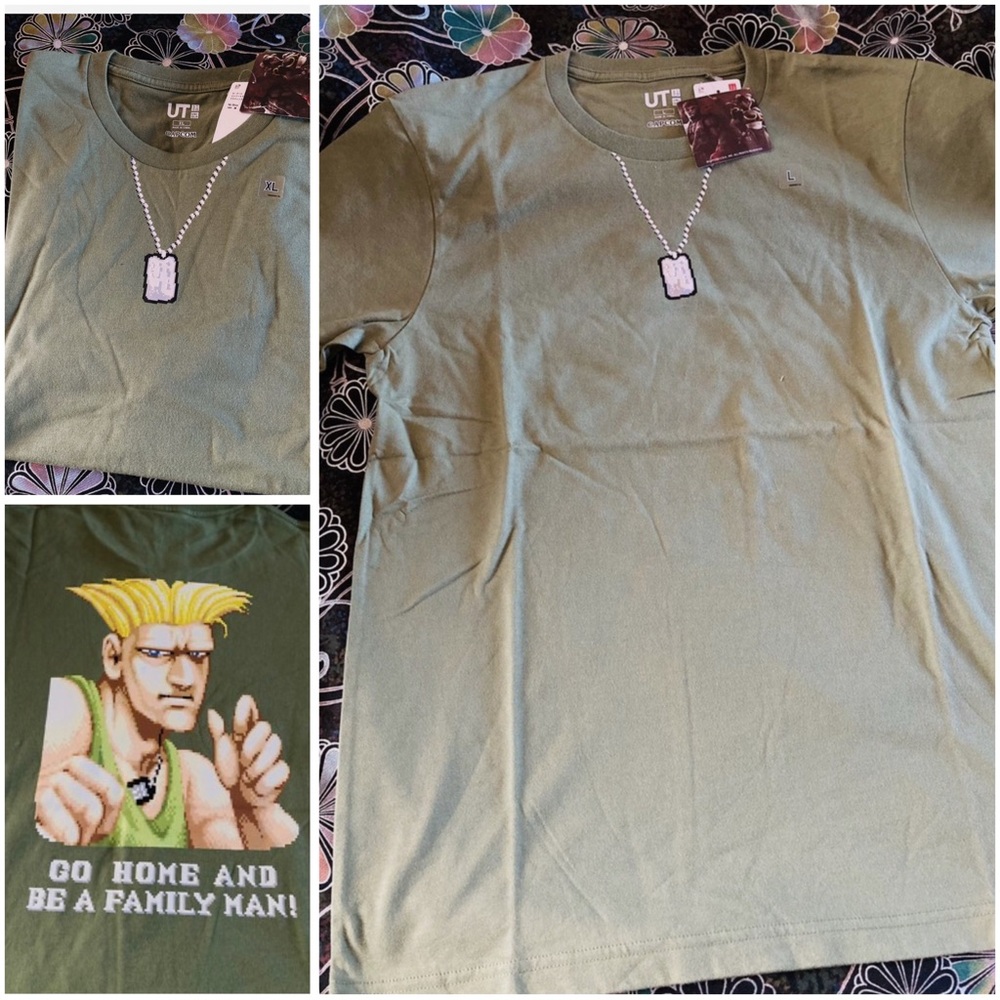 STREET FIGHTER Guile CAPCOM T-Shirt